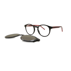 Hugo Boss Trending Fashion HG 1244/CS 807 51 IR With Clip- On Sunglass For Men